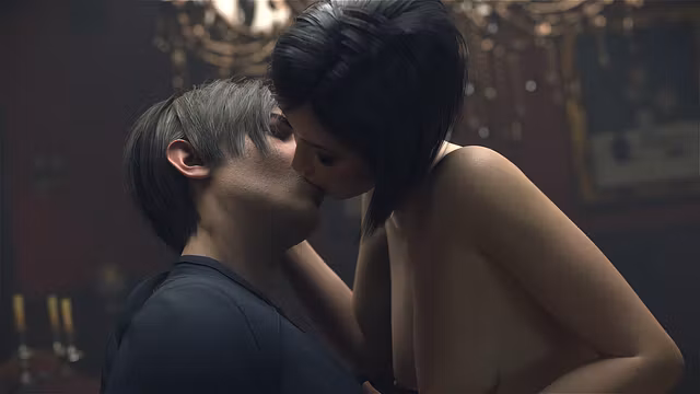 3D Hentai Game: Resident Evil Ada Dining Room PLAY: tinyurl. com/hentgame