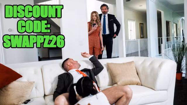 Political Stepdads Mike And Danny Get Seduced By Each Other's Stepdaughters Into A Swap