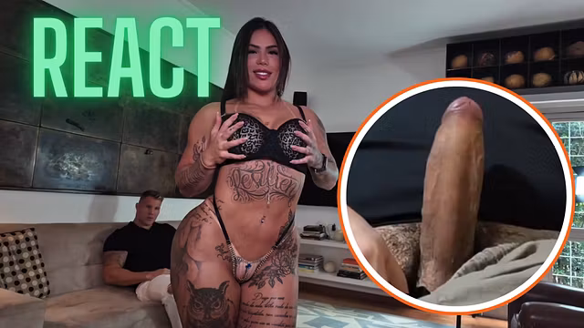 React: Hot Big Ass Inked Brazilian Rough Fucked And Cumshot! Thawany Alves