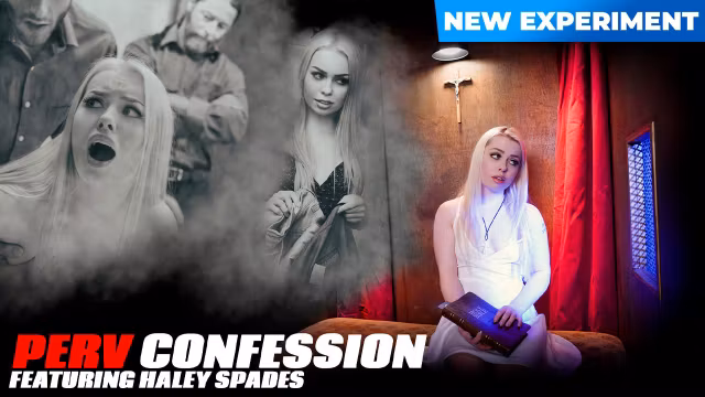 Smoking Hot Haley Spades Confesses Her Sins And Gets Punished By Father Calvin