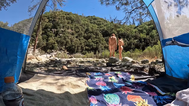 Risky Public Sex at Nude Beach