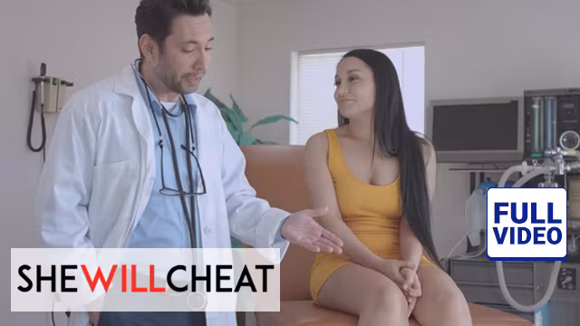 SHE WILL CHEAT - Gabi Paltrova’s Doctor Knows She Needs Cock, Not Meds, And Delivers A Kinky Fuck