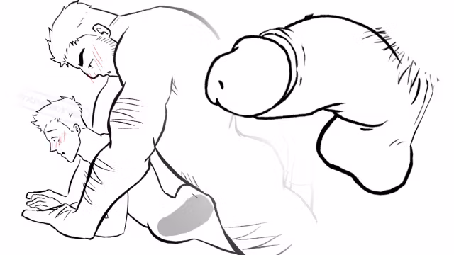 ANIMATED Dominant Daddy fucks Twink - ANGER ISSUES ep 02