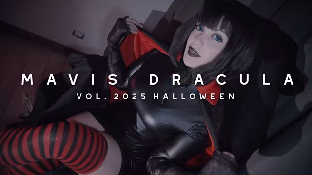 Mavis Dracula (Vol. 5) (Halloween) - Goth babe in tight leather dress intense fuck - Sweet Darling