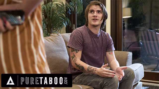 PURE TABOO Angry Lauren Phillips Catches Pervert Virgin Stepson Snooping Where He Shouldn't Be