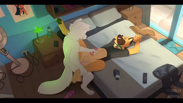 [1] Gay Furry Animation Yiff Gif / LetoDoesArt