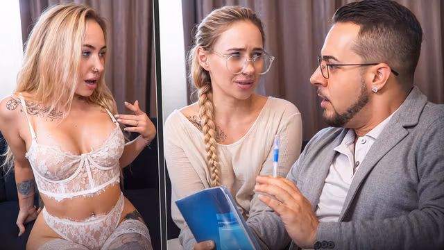 Shy Girl Turned Into Naughty Slut During Therapy Session