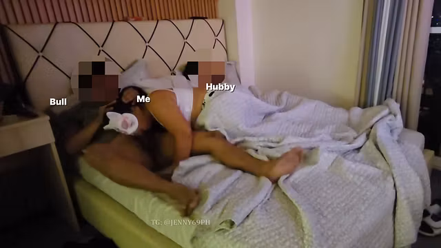 PINAY 3SOME - pinutok sa loob ni huuby at ni bull ( OVER FLOWING CUM )