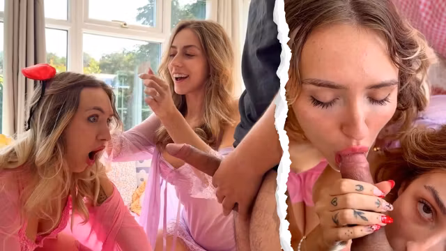 Surprising My Best Friend With My Husband's Dick At Our Sleepover ft. Kitty Marie