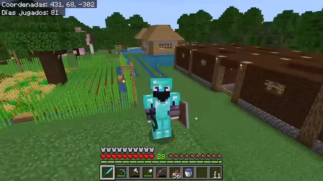 Conseguimos Armadura de Diamantes 💎 y Volvemos al Nether OwlCraft🦉 EP 13