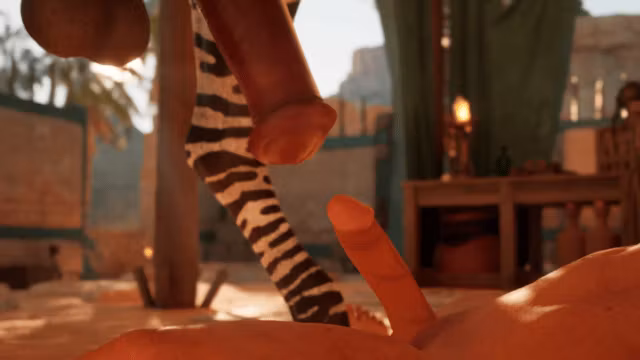 Gay Sex with Furry Centaur 3