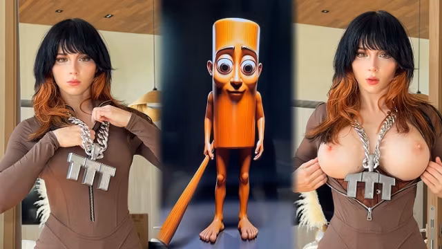 Tung Tung Tung Sahur T3 Cosplay Sweetie Fox Brainrot - Hardcore Pussy And Anal Fuck Cum In Ass