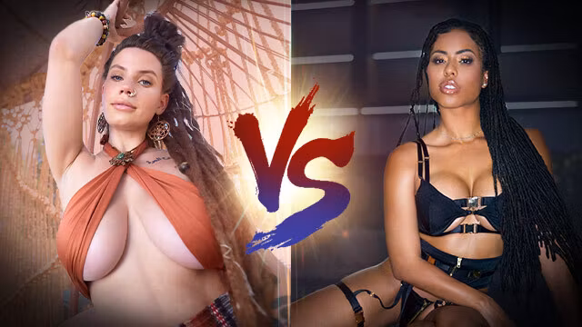 RICKYSROOM - Kira Noir's Award-Winning Room Session vs Indica Flower's Unforgettable Nature Escape