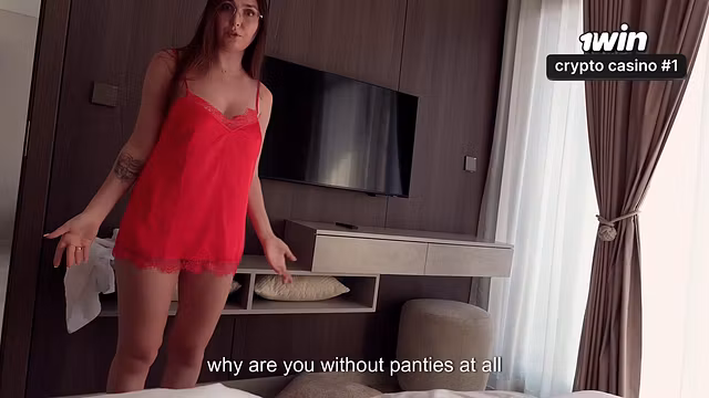 Angry Stepmom Gets Morning Fuck from StepSon and Begs for More in Bed