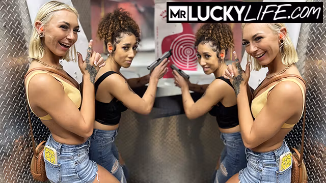 Take Your Shot In A Steamy Threesome With Chloe Temple And Kira Perez