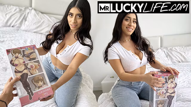 Busty Brunette Violet Myers Serves Horny Dick