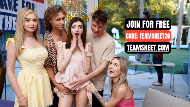 Two Cocks One Girl Party Trailer