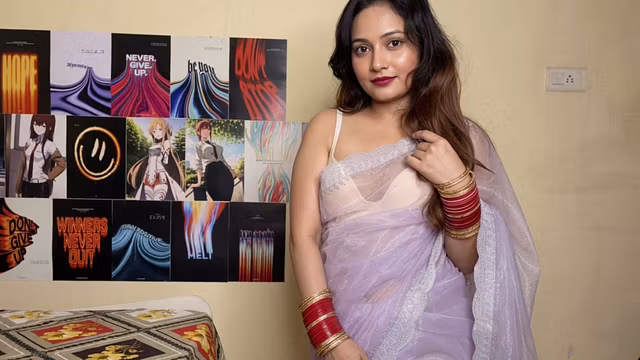 Sweet bhabhi casually sucking devar’s cock and got filled her pussy full of cum.