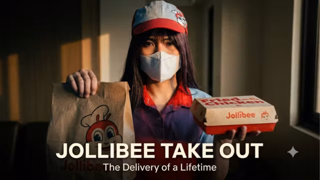 Jollibee take out!! NAG-ORDER NG CHICKENJOY, PERO CREW ANG INUWI?!
