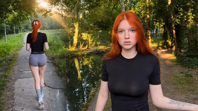 I Met a Hot Stranger on My Morning Run and Fucked Her Hard