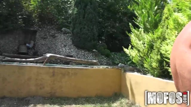 Mofos - Foursome in the back yard