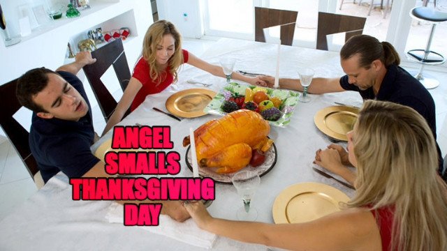 🔥❤️Step Sister Sucks And Fucks Brother During Thanksgiving Dinner