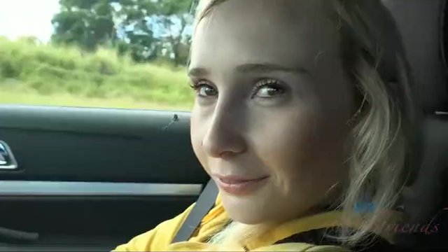 Hot date with Peyton Coast ends with jizz in her cooch