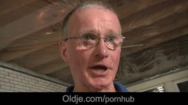 Grandpa fucks hot girl puts his dick deep in her