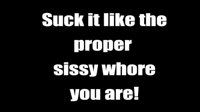 Suck my cock / AUDIO ONLY SISSY JOI