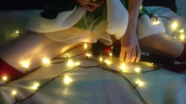 little christmas elf cums hard  Christmas Special