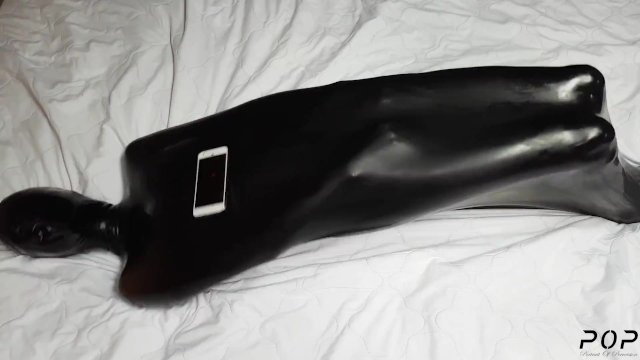 Miss Perversion, Teased & Breath Controlled in a Latex!