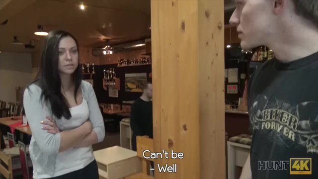 HUNT4K. Sex in a bowling place - I've got strike!