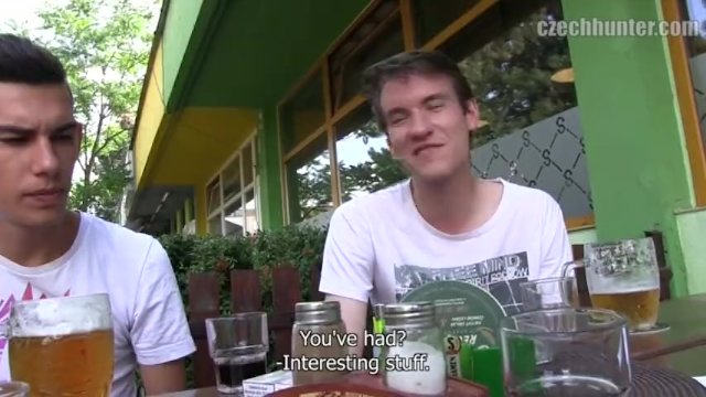 CZECH HUNTER 366 -  Threeway Raw Sex With Best Friends