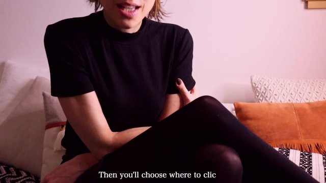 BONERSNATCH Part1. Hot teasing to get you ready to cum. Play  game