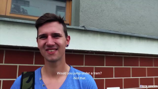 CZECH HUNTER 430 -  Young Footballer Gets A Confident Boost With Some Cash Thrown At Him