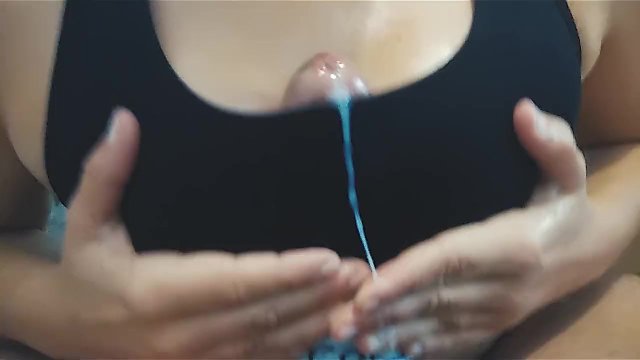 POV Handjob and sport bra fuck. shhhhh I want your cumshot at parents home