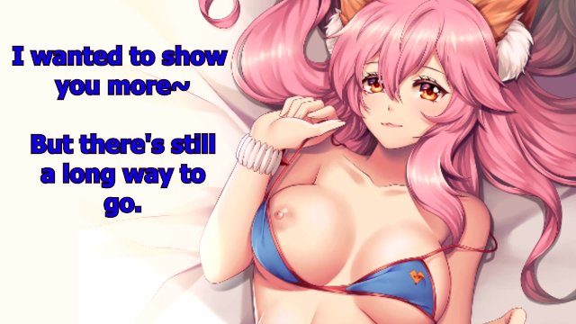FGO Hentai JOI gauntlet (2/5). Fluff and stuff. (Tamamo, slow cum)