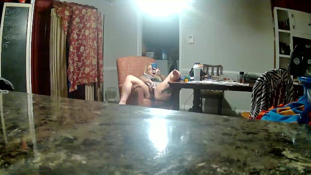 Caught  masturbating