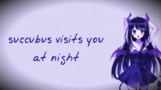 Succubus Visits You At Night  SOUND PORN  English ASMR