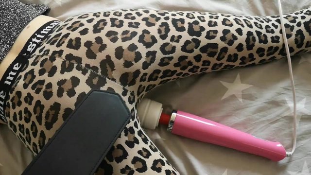 good girl cums hard from being spanked  loud, intense, trembling orgasm