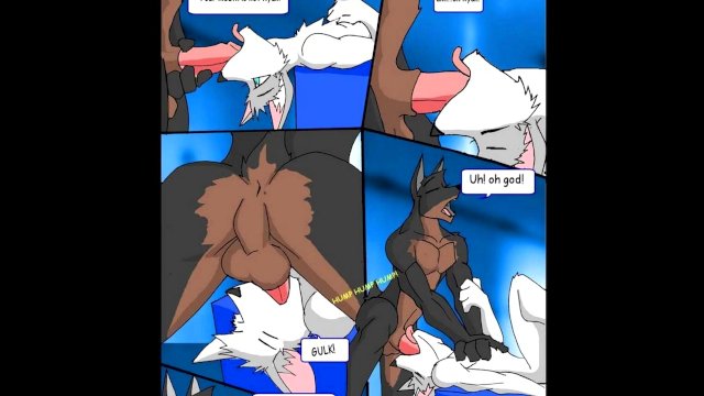 Shower Fun (by Luka) - Gay Furry Comic