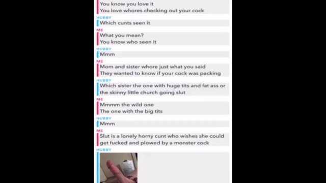 Sexting Dirty Secrets to My Husband