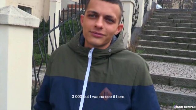 CZECH  HUNTER 512 - Amateur Bareback POV In Tight Twink Shaved Ass