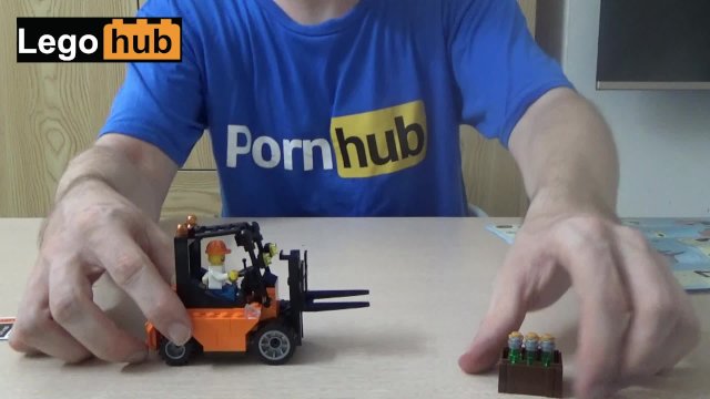 This Lego forklift has the power to lift your coronavirus depression