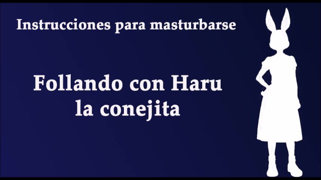 JOI hentai con Haru de Beastars. Con voz española. Furry.