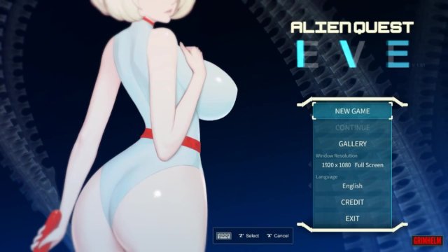 Alien Quest (part 1). The attack of lesbians and winged monsters  anime