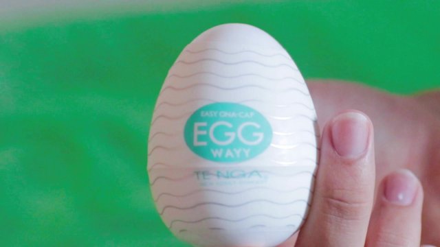 Testing TENGA EGGS - Wavy (Light Blue)  TUTORIAL, REVIEW AND TEST
