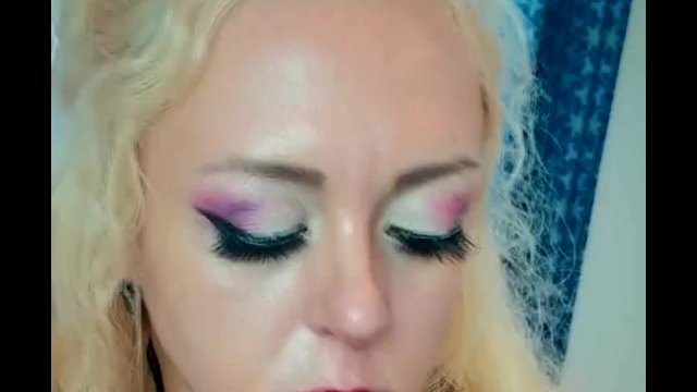 The Blonde really likes to SUCK your DICK