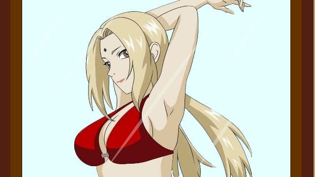 TSUNADE AND HER RED BIKINI- KILLER BEE FUCK TSUNADE - NARUTO PORN VIDEO- HENTAI