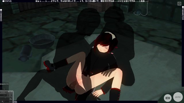3D HENTAI Group Sex In The Basement With Ruby Rose